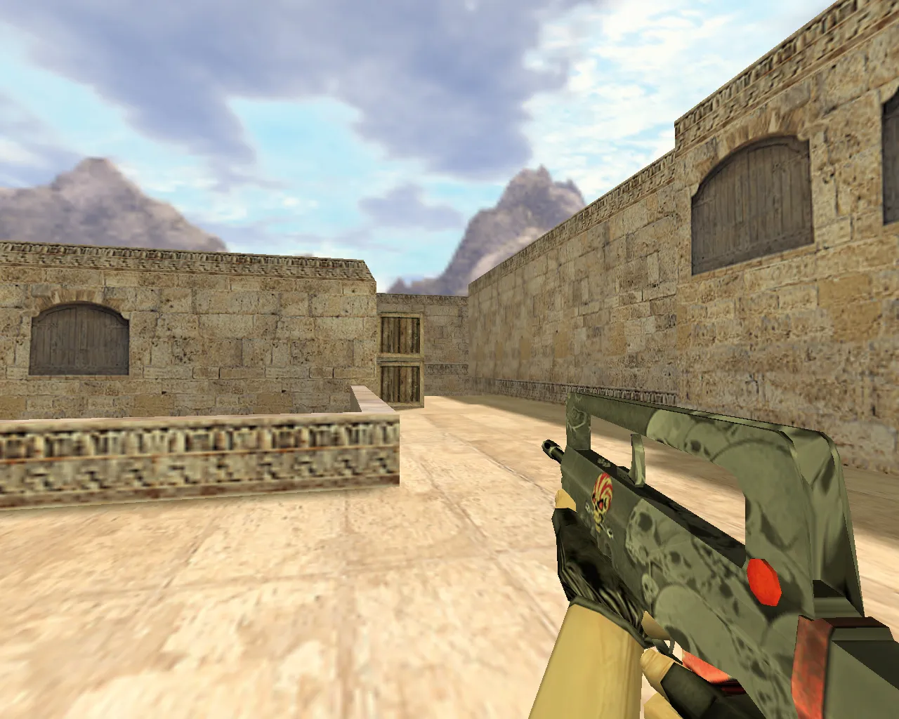 Модель Famas Череп для CS 1.6 - Качество и Уникальность - скриншот 1
