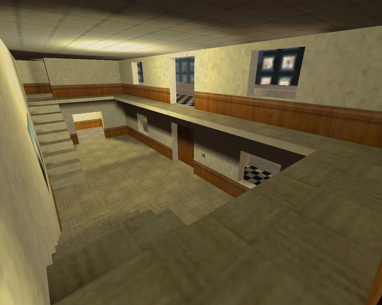 cs_mansion для CS 1.6: тактика, точки, .nav, оптимизация и баланс сторон - скриншот 3