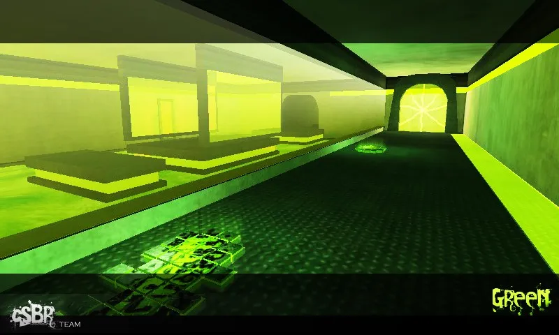 deathrun_green!_csbr - deathrun-карта для CS 1.6: роли, ловушки, .nav, производительность - скриншот 4