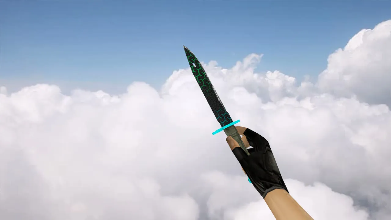 Модель «Bayonet Polymer» (v_, p_, w_) для CS 1.6: звук, анимация осмотра, качество текстур - скриншот 2