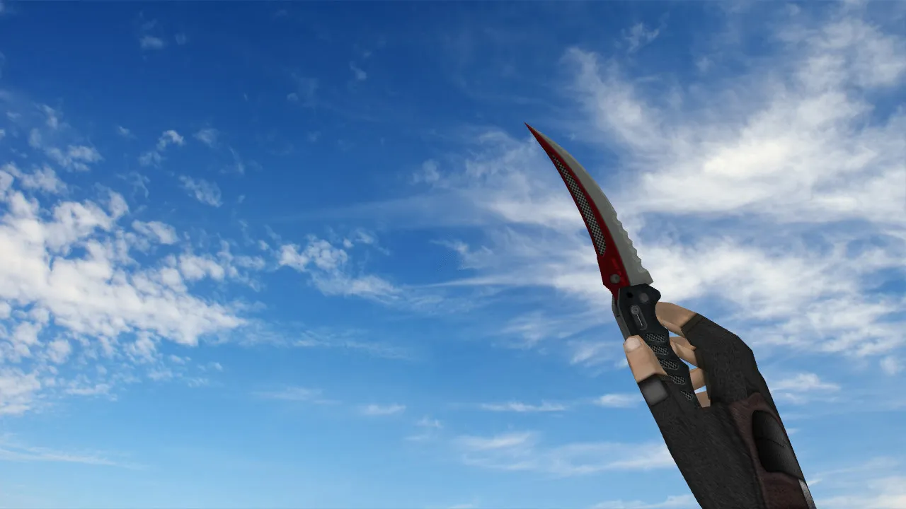 Модель складного ножа «Автотроника» (Default Gloves) для CS 1.6: v_, p_, w_, звуки, анимация осмотра и текстуры - скриншот 2