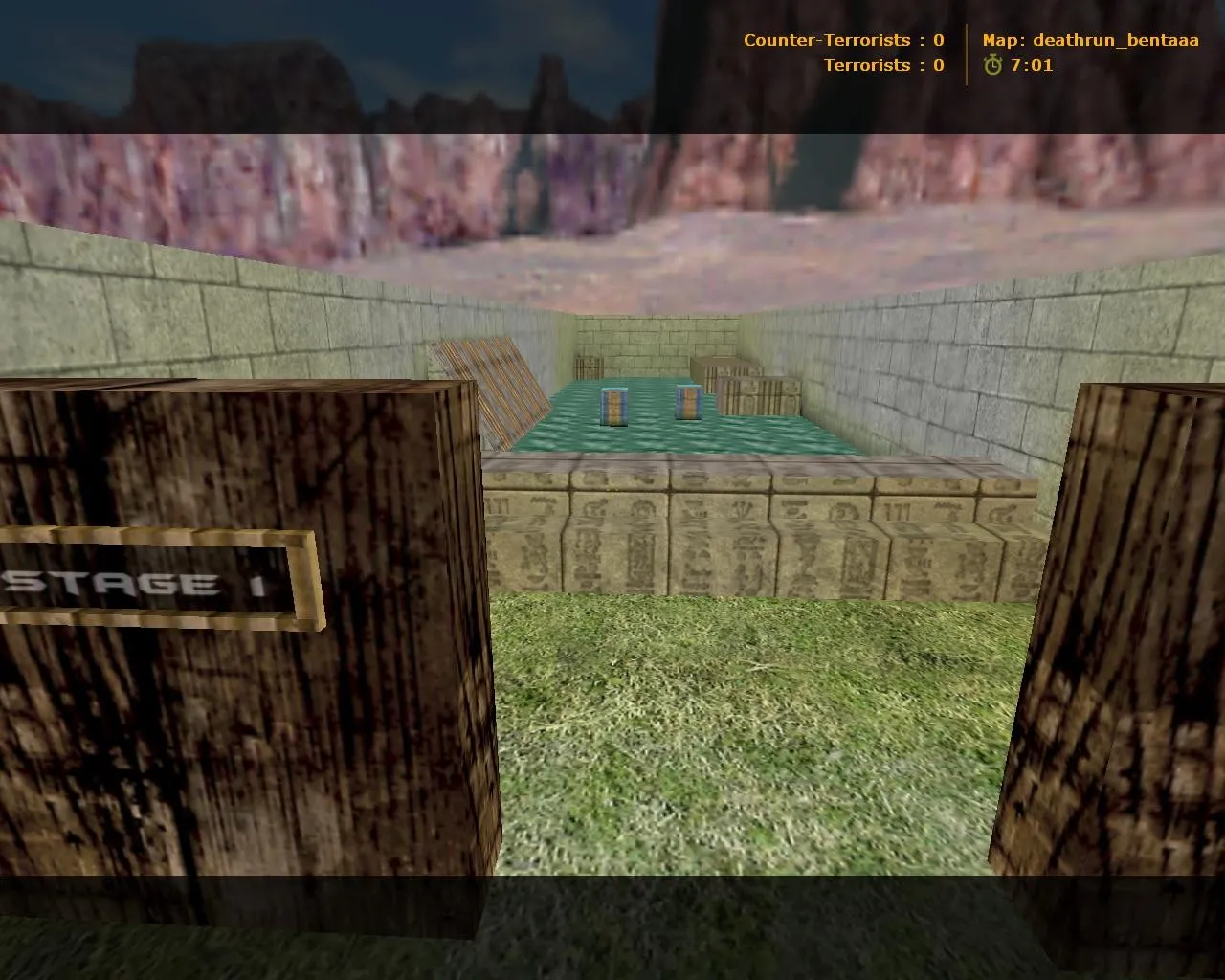 deathrun_bentaa для CS 1.6: тактика, точки, .nav для ботов и оптимизация карты - скриншот 1