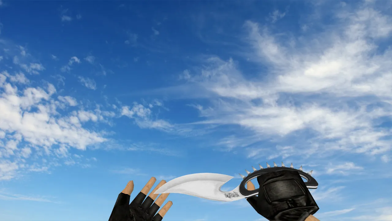 Модель «Cobra Knife» для CS 1.6: v_ p_ w_ модель, звуки, анимация осмотра и текстуры - скриншот 2