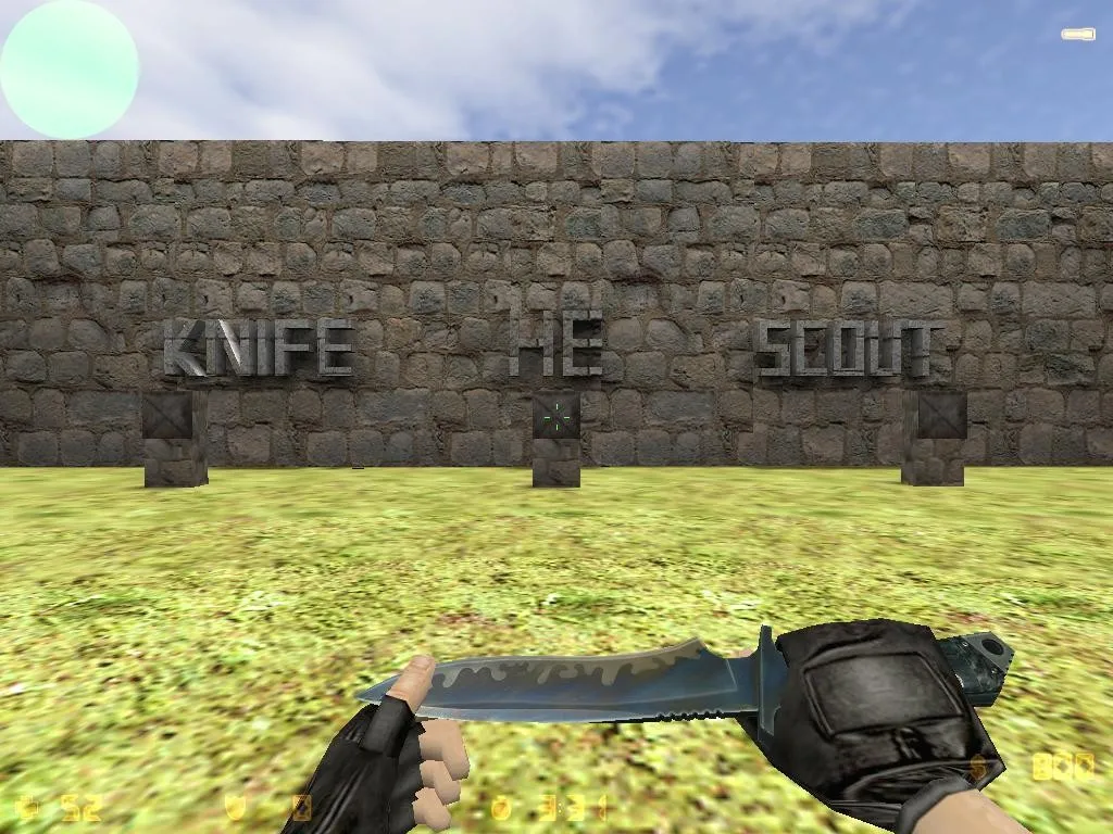 deathrun_greenworld_v1 - карта Deathrun для CS 1.6: точки, боты .nav, оптимизация wpoly/epoly - скриншот 1