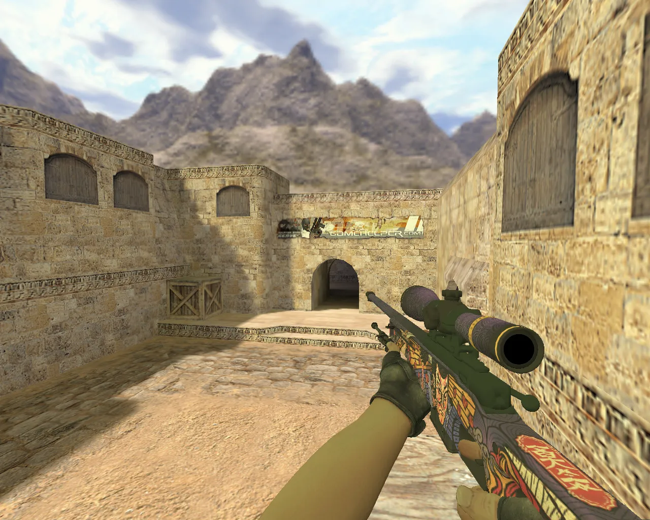 Модель «AWP Oni Taiji» для CS 1.6 - Высокое качество и точность - скриншот 3