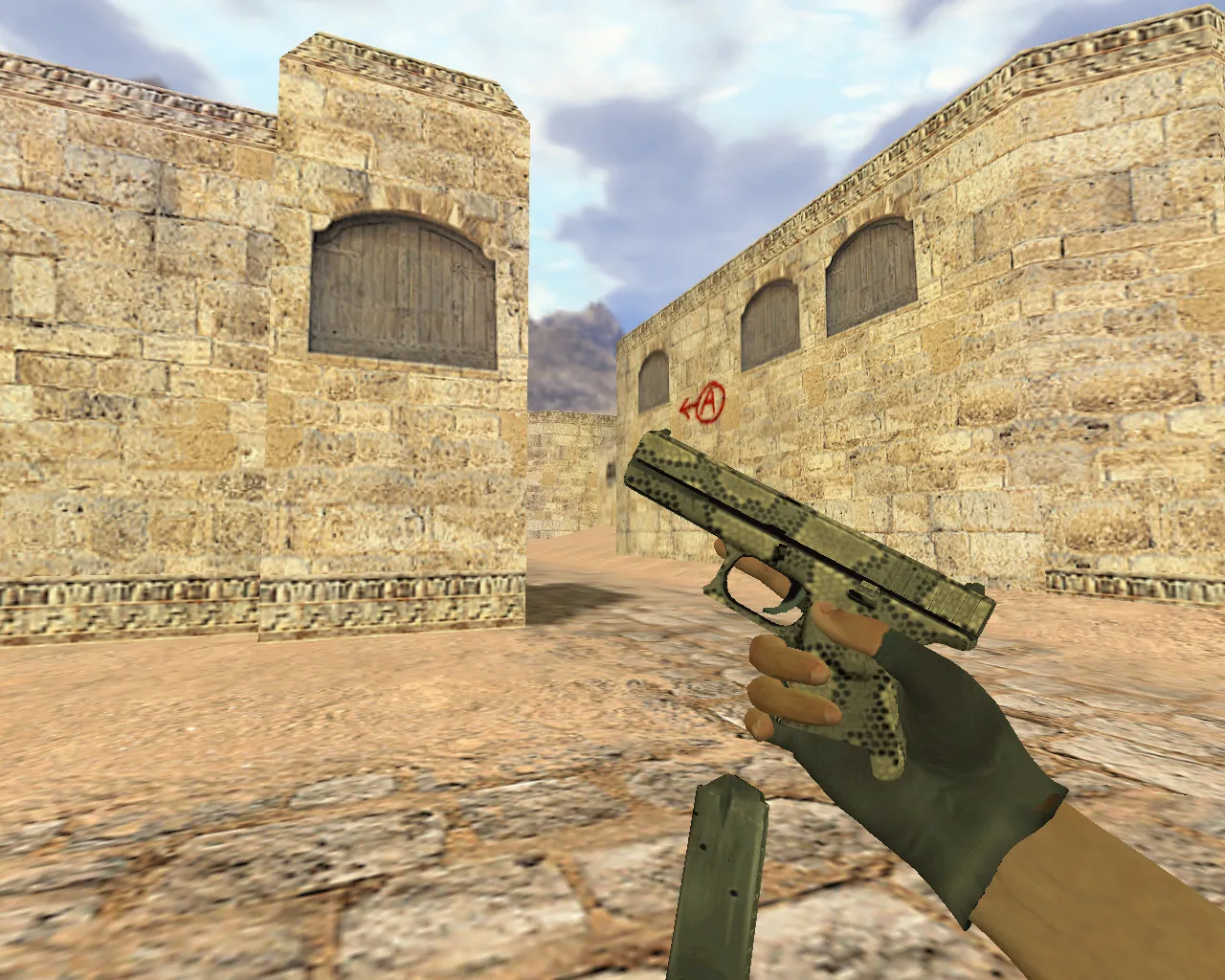 Модель Glock Гремучая смерть для CS 1.6: Скачать и установить — скриншот 1