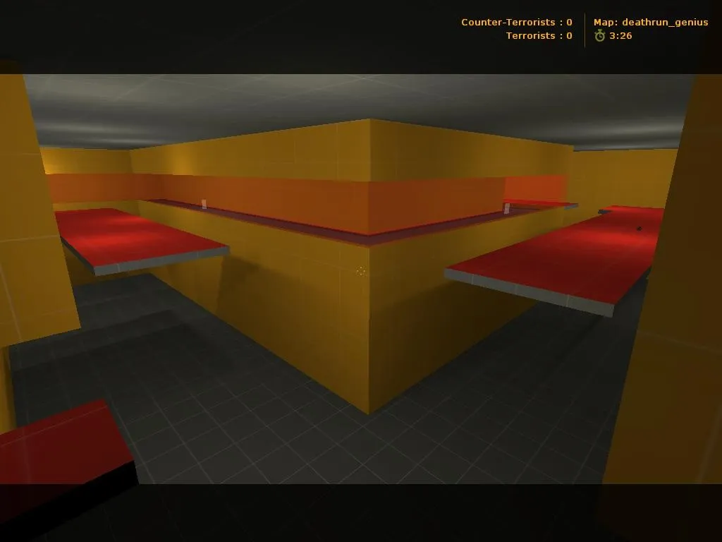 deathrun_genius для CS 1.6: deathrun-карты, роли инка и террориста, .nav для ботов, оптимизация wpoly/epoly - скриншот 1