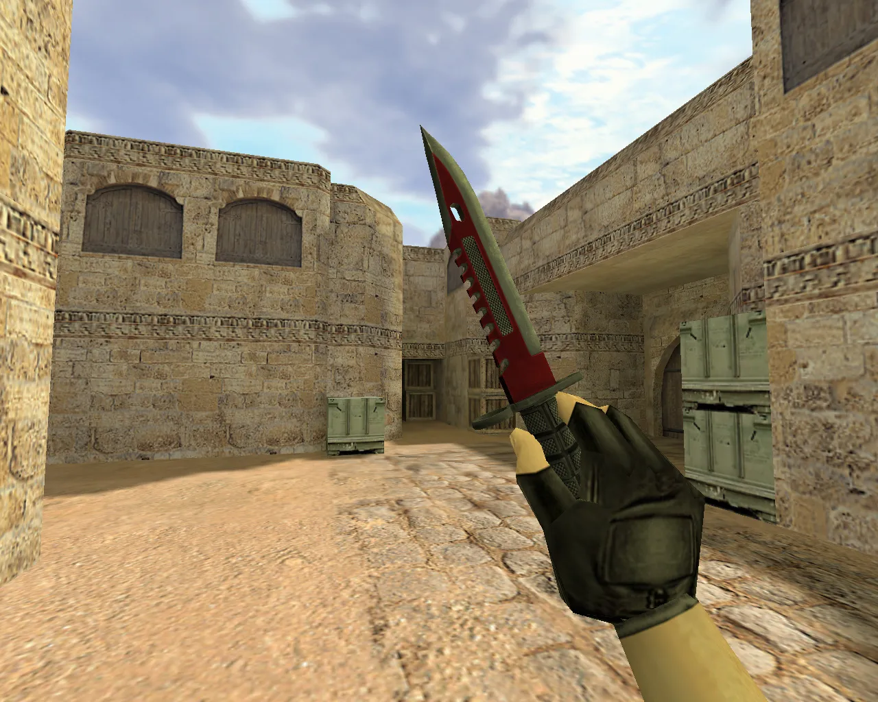 Штык-нож M9 Автотроника v_model ножа для CS 1.6: p_ и w_ модели, звук, осмотр и текстуры - скриншот 2