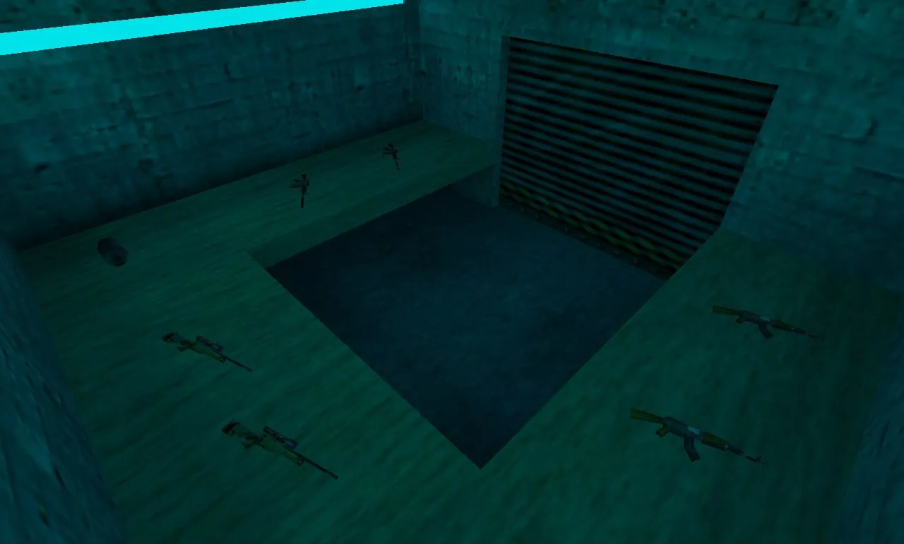 Карта deathrun_bhopz для CS 1.6: deathrun + bhop, точки, навигация ботов, оптимизация - скриншот 5