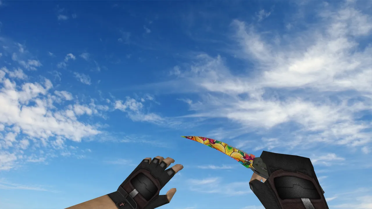 Модель «Flip Knife Nathlose» v_ p_ w_ для CS 1.6: звуки, анимация осмотра, текстуры и настройка — скриншот 3