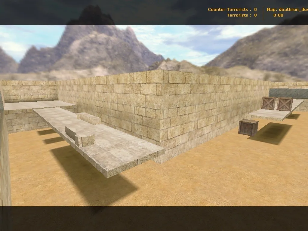 deathrun_dust2011 для CS 1.6: тактика, точки, .nav и оптимизация wpoly/epoly - скриншот 5