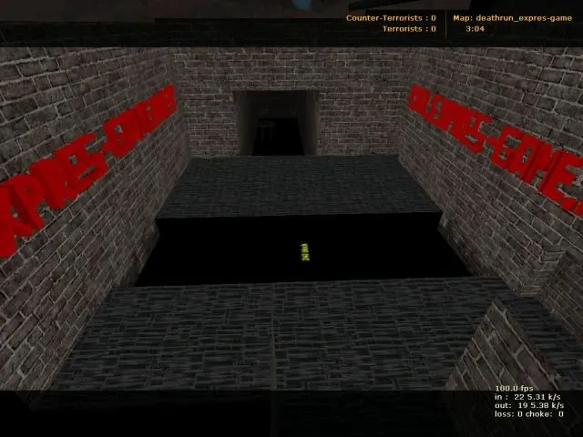 deathrun_expres-game для CS 1.6: deathrun-карта, точки, маршруты и настройка сервера - скриншот 1