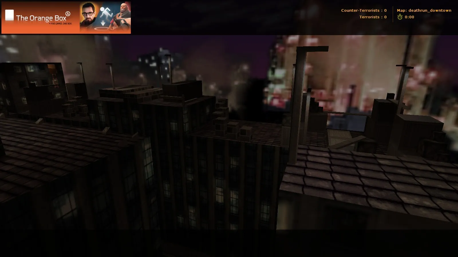 Карта deathrun_downtown для CS 1.6: deathrun, раунды с ловушками и тактика для CT/T - скриншот 2