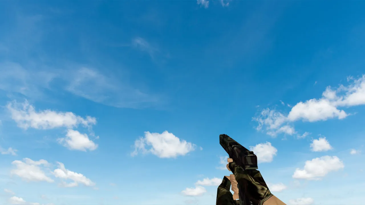 Пак моделей оружия «Полный пак камуфляж оружия» для CS 1.6: v_, p_, w_ модели, звуки, анимация осмотра - скриншот 12