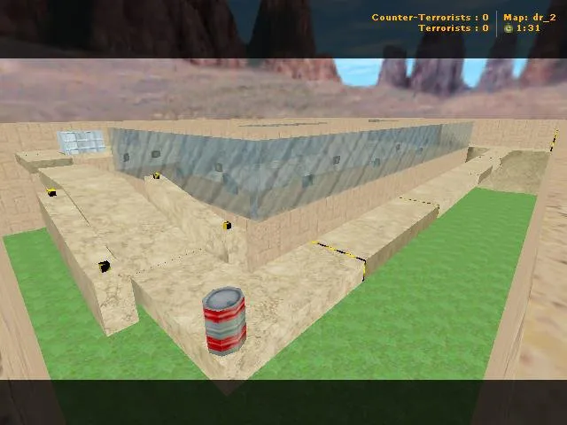 deathrun_croll для CS 1.6: раундовая схема, контрольные точки, .nav для ботов и оптимизация - скриншот 1