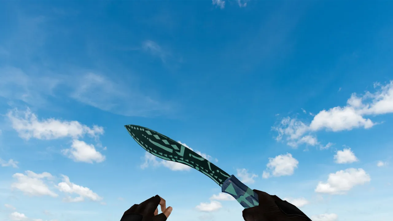 Нож «Blade LetriX» для CS 1.6: v_ и p_ модели, звук, анимация осмотра и качество текстур - скриншот 1