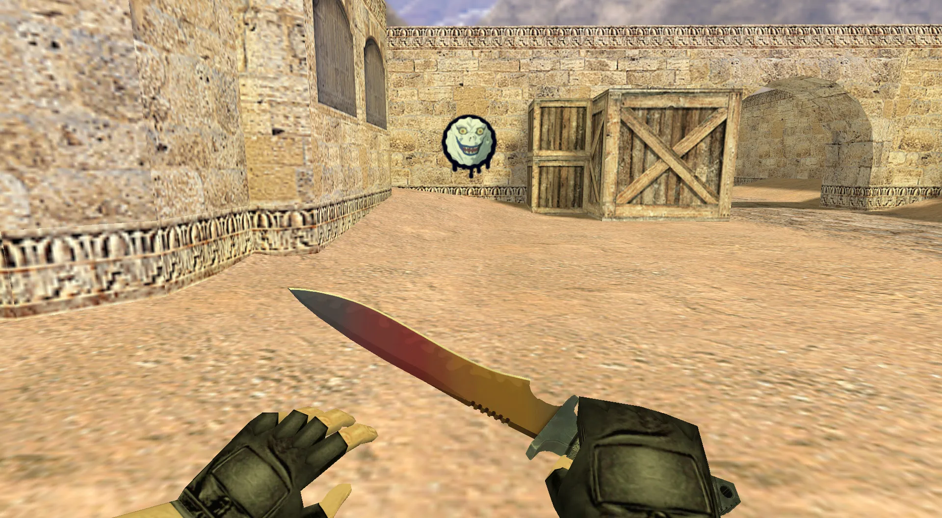 Граффити «Рюк» для CS 1.6 - Придайте игре неповторимый вид - скриншот 3