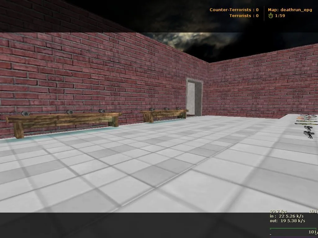Карта deathrun_epg для CS 1.6: баланс команд, ключевые точки, .nav для ботов и оптимизация wpoly/epoly - скриншот 5