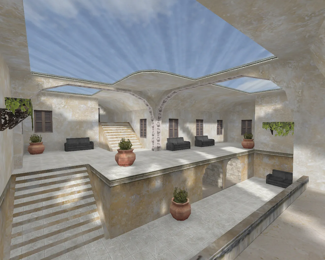 Карта «cs_skylight» для CS 1.6: точки, маршруты, оптимизация и настройка сервера - скриншот 4
