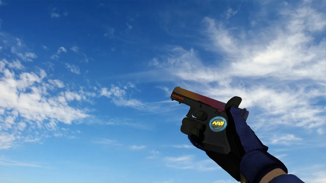 Пак моделей оружия «Specialist Fade Gloves Pack» для CS 1.6: модели v_, p_, w_, звуки, анимация осмотра - скриншот 12
