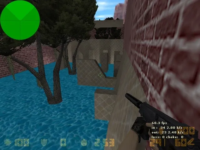 deathrun_homen для CS 1.6 - карта deathrun, баланс сторон, точки, .nav и оптимизация - скриншот 2