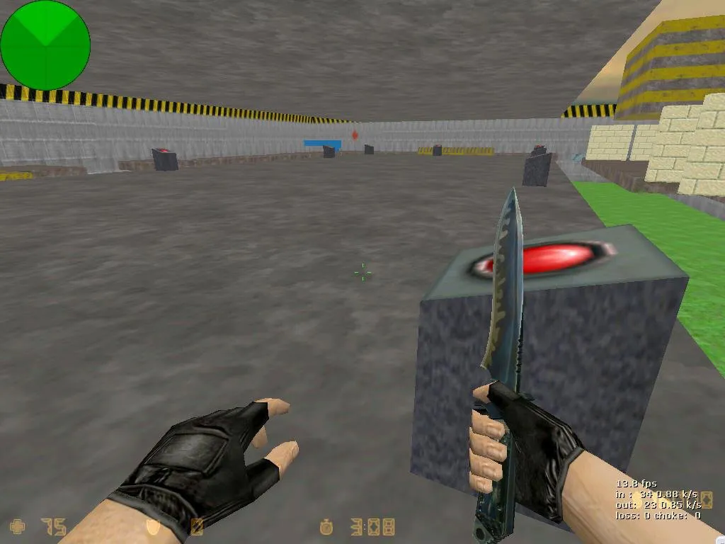 deathrun_armadilhamortal - deathrun карта для CS 1.6: точки, маршруты и .nav для ботов - скриншот 2