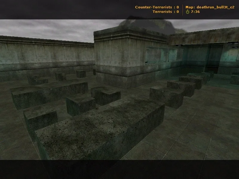 deathrun_bull3t_c2 - карта deathrun для CS 1.6: раунды, точки, .nav, оптимизация и настройка - скриншот 3