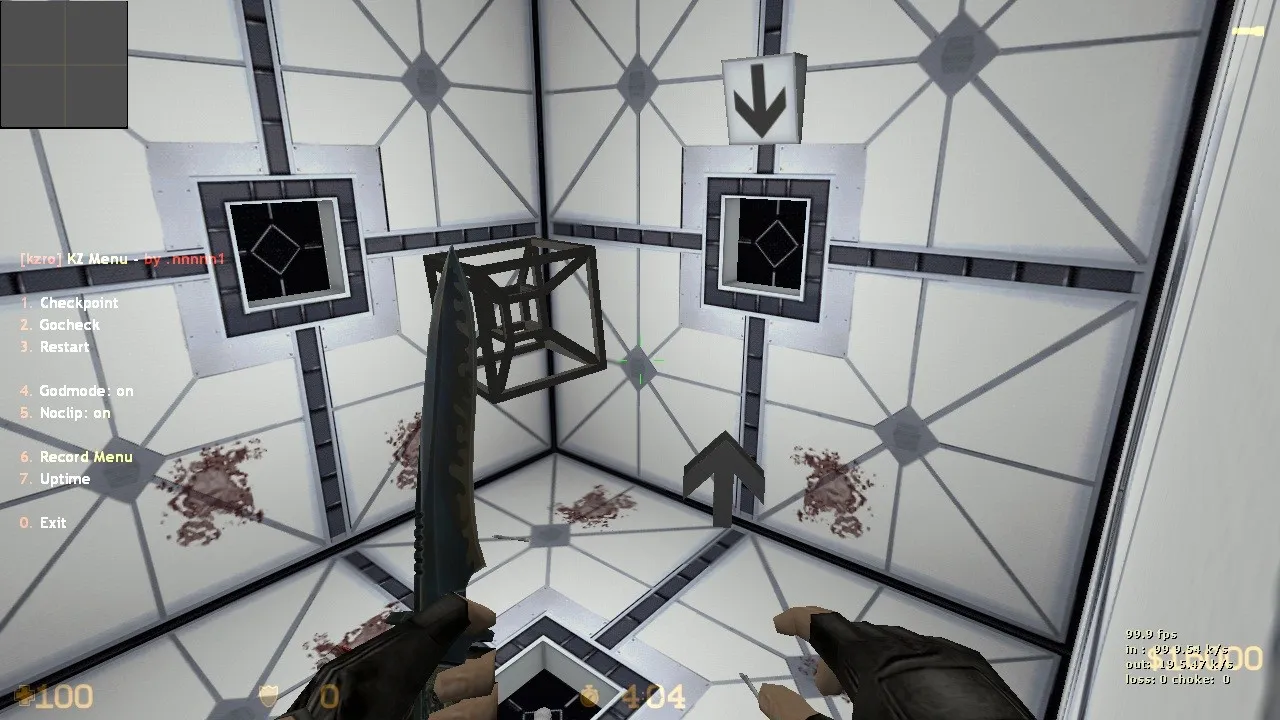 deathrun_cube в CS 1.6: стратегия за Т и КТ, ключевые точки, .nav, оптимизация wpoly/epoly - скриншот 2