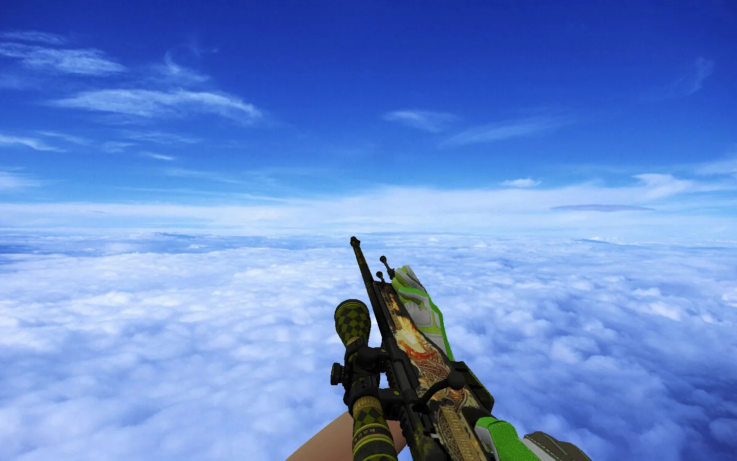 Модель AWP Dragon Lore (Battle-Scarred) для CS 1.6 - Обзор и особенности - скриншот 2