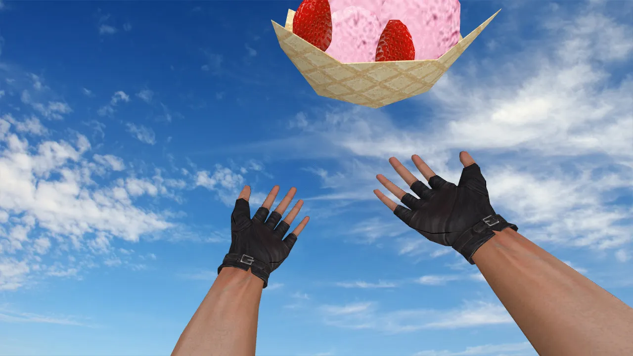 Модель «Ice Cream Grenade» v_ для CS 1.6: звуки, анимация осмотра, качество текстур и точная подача гранаты - скриншот 3