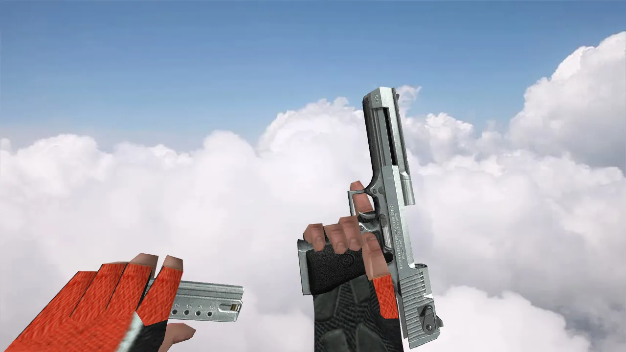 Модель «Chromed Desert Eagle» для CS 1.6 | Качественные модели оружия - скриншот 3
