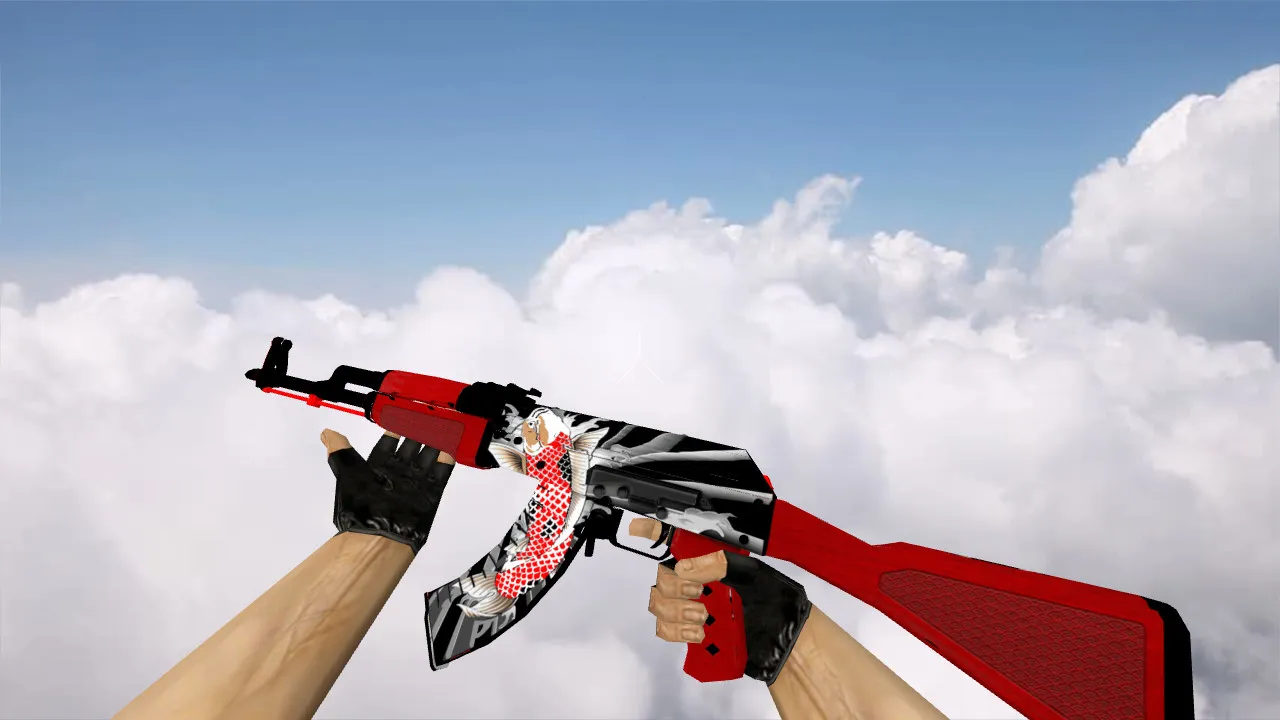 Модель AK-47 893 Collection для CS 1.6 - Качественные текстуры и звук — скриншот 1