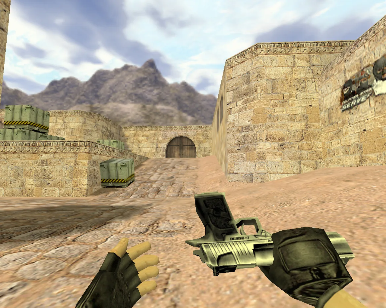 Модель ножа «Deagle-дубина» v_ для CS 1.6: звуки, анимация осмотра, текстуры, настройка и установка без риска - скриншот 2