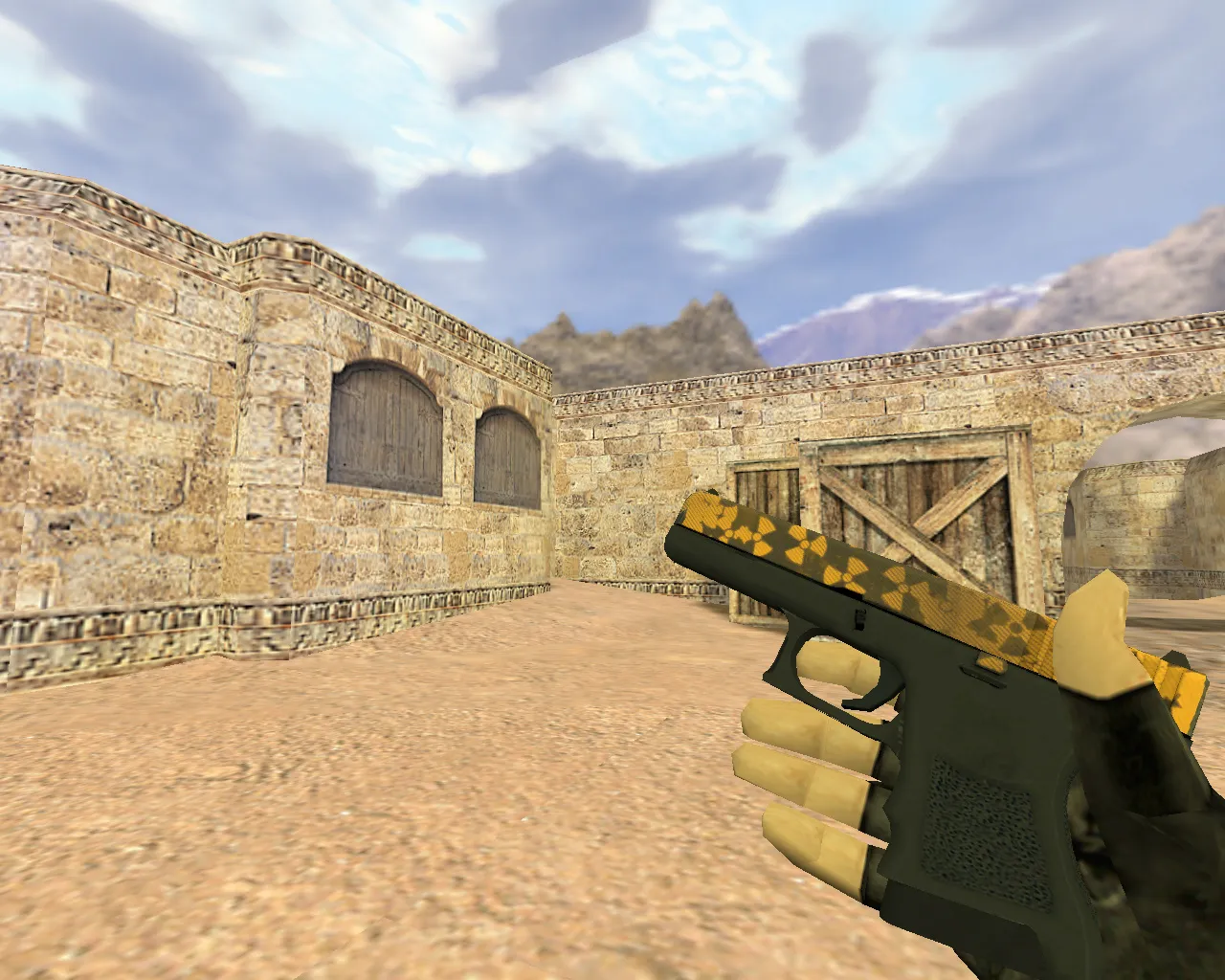 Модель «Glock Реактор» для CS 1.6 - Уникальный скин - скриншот 1