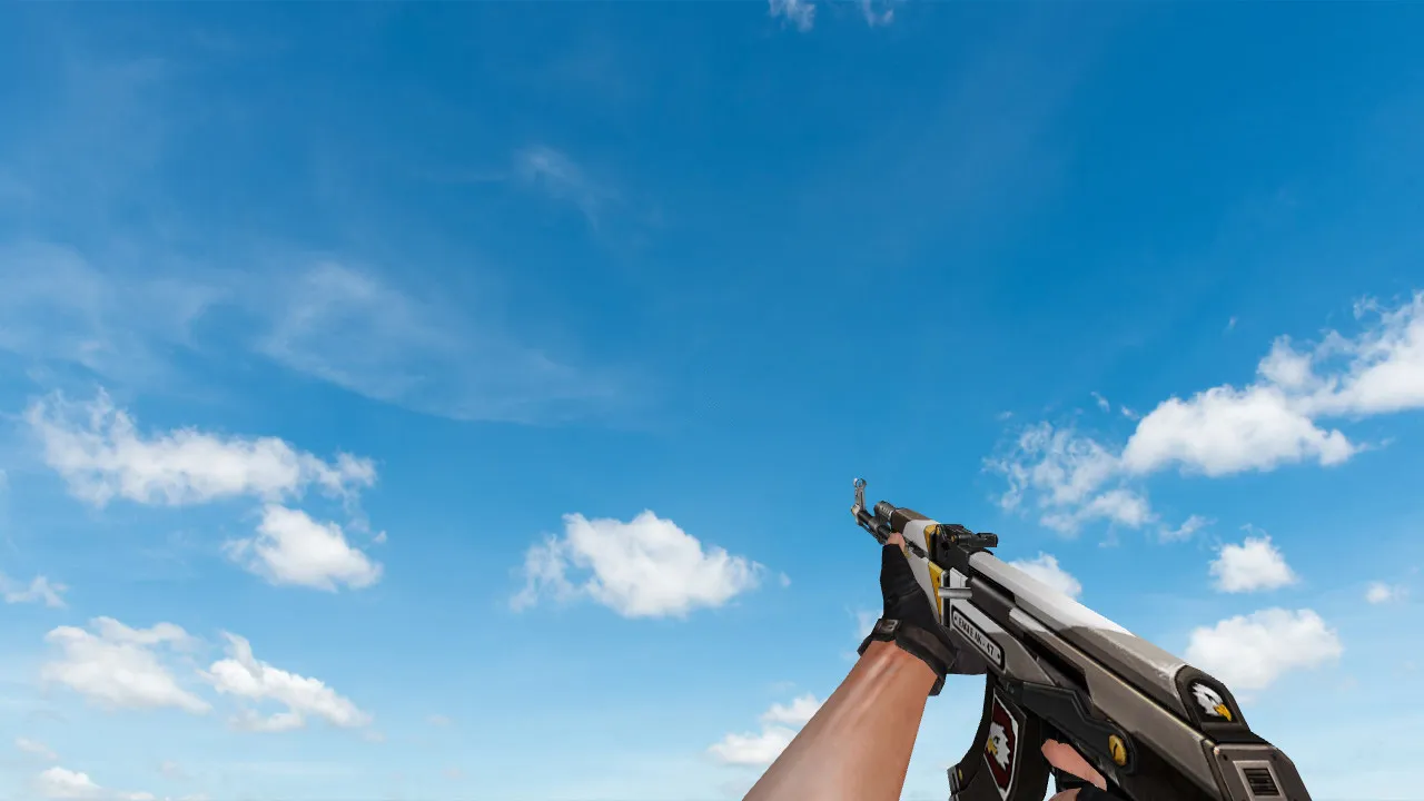 Пак моделей оружия «Eagle Paint Weapon Pack» для CS 1.6: v_, p_, w_ модели, звуки, анимация осмотра и качество текстур - скриншот 1