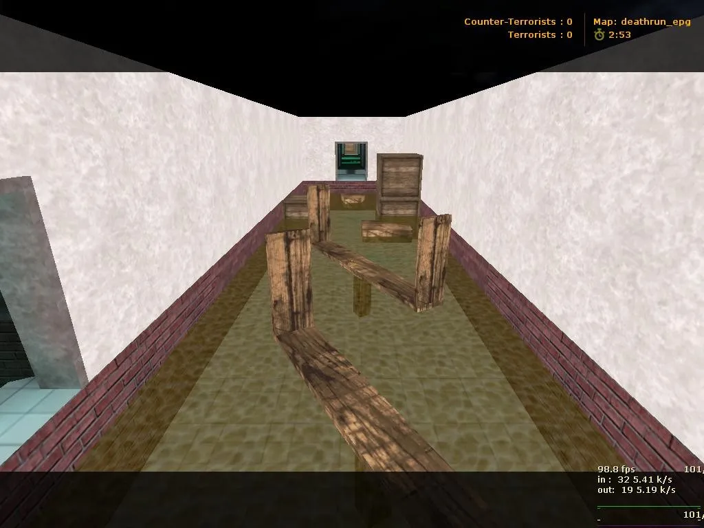 Карта deathrun_epg для CS 1.6: баланс команд, ключевые точки, .nav для ботов и оптимизация wpoly/epoly - скриншот 3