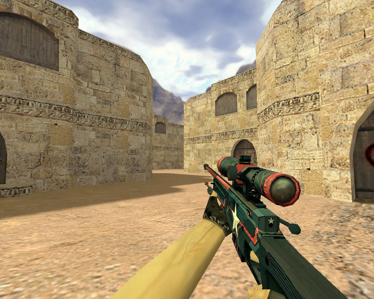 Модель «AWP Капитан удар» для CS 1.6: Качество и детализация - скриншот 3