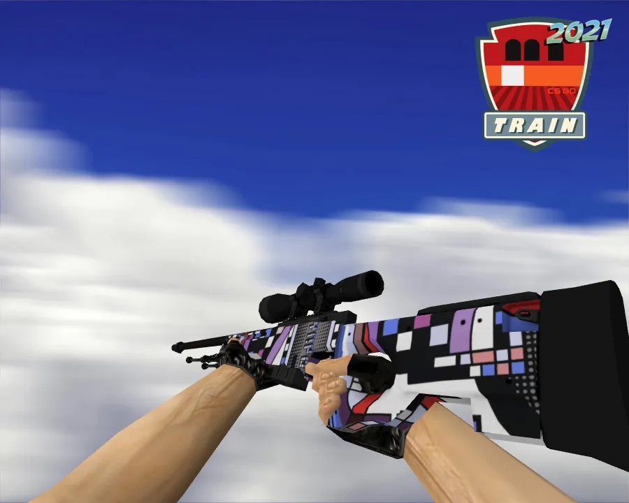 AWP | Поп-AWP (POP AWP) для CS 1.6 - Уникальный скин для снайперки - скриншот 1