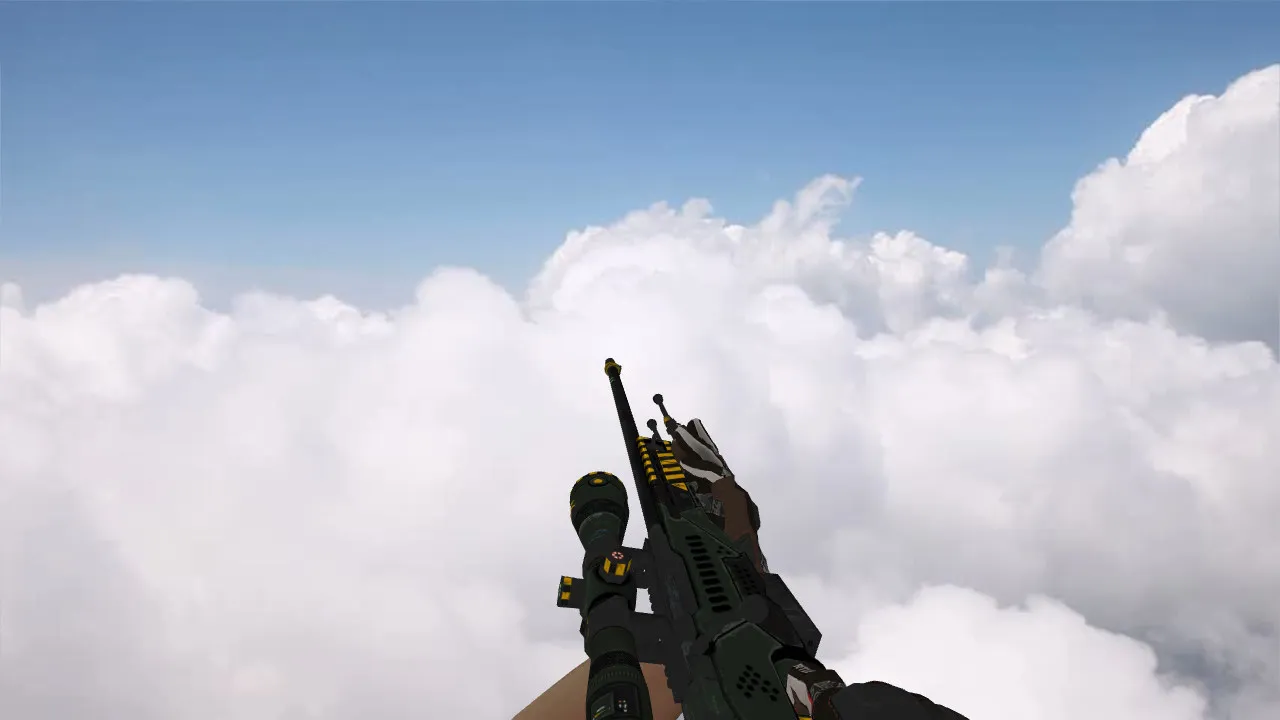 Модель AWP Phobos v2 для CS 1.6: Качество и уникальность - скриншот 2