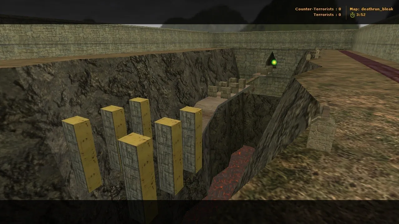 deathrun_bleak для CS 1.6: deathrun-карта, точки, маршруты и .nav для ботов - скриншот 2