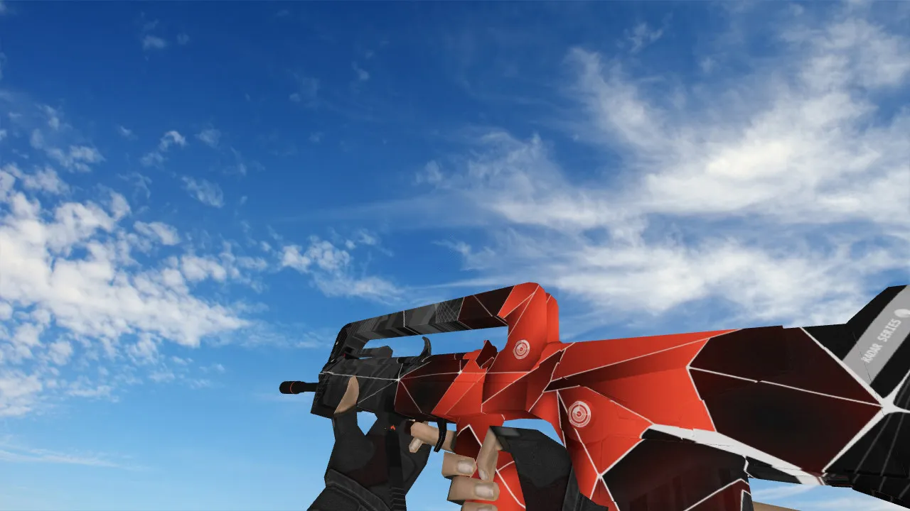 Модель «Famas Starladder» для CS 1.6 - Качественные текстуры и анимация - скриншот 1