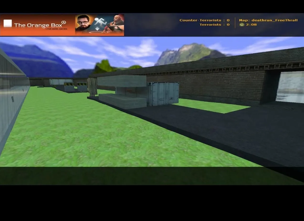 deathrun_freethrall для CS 1.6: точки, спауны и настройка раунда на deathrun без вирусов - скриншот 4
