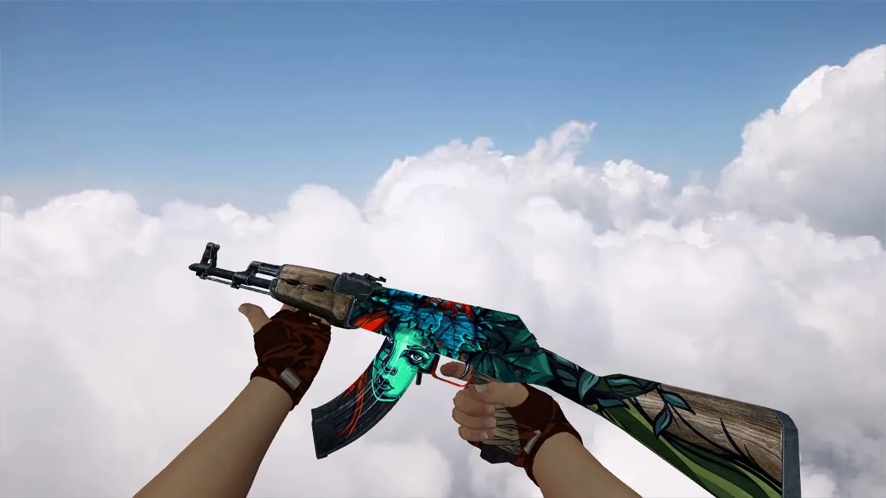 Модель «AK-47 Cursed Ivy» для CS 1.6 - Загрузи прямо сейчас - скриншот 1