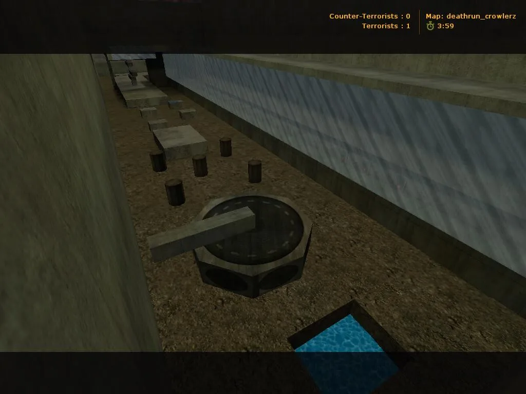 deathrun_crowlerz для CS 1.6: карты deathrun, точки, тропа ловушек и правила без лагов - скриншот 4