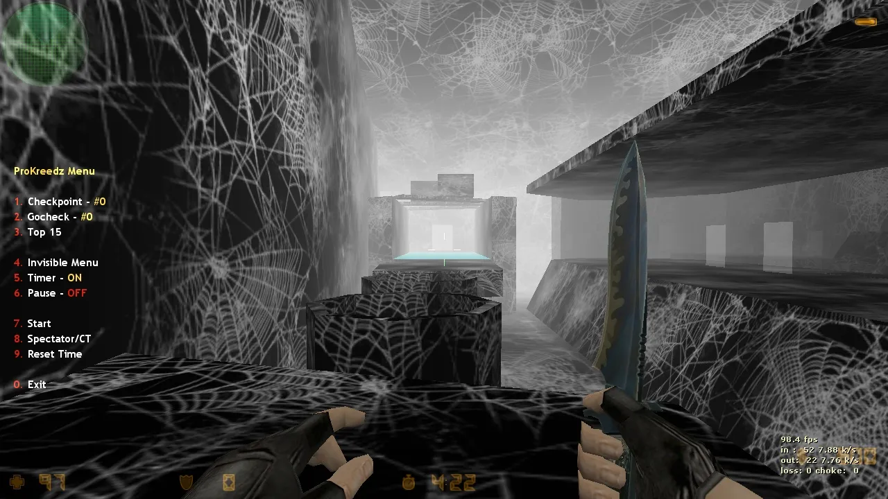 deathrun_absolute_spider для CS 1.6: правила, точки, .nav, wpoly/epoly и настройка ботов - скриншот 4