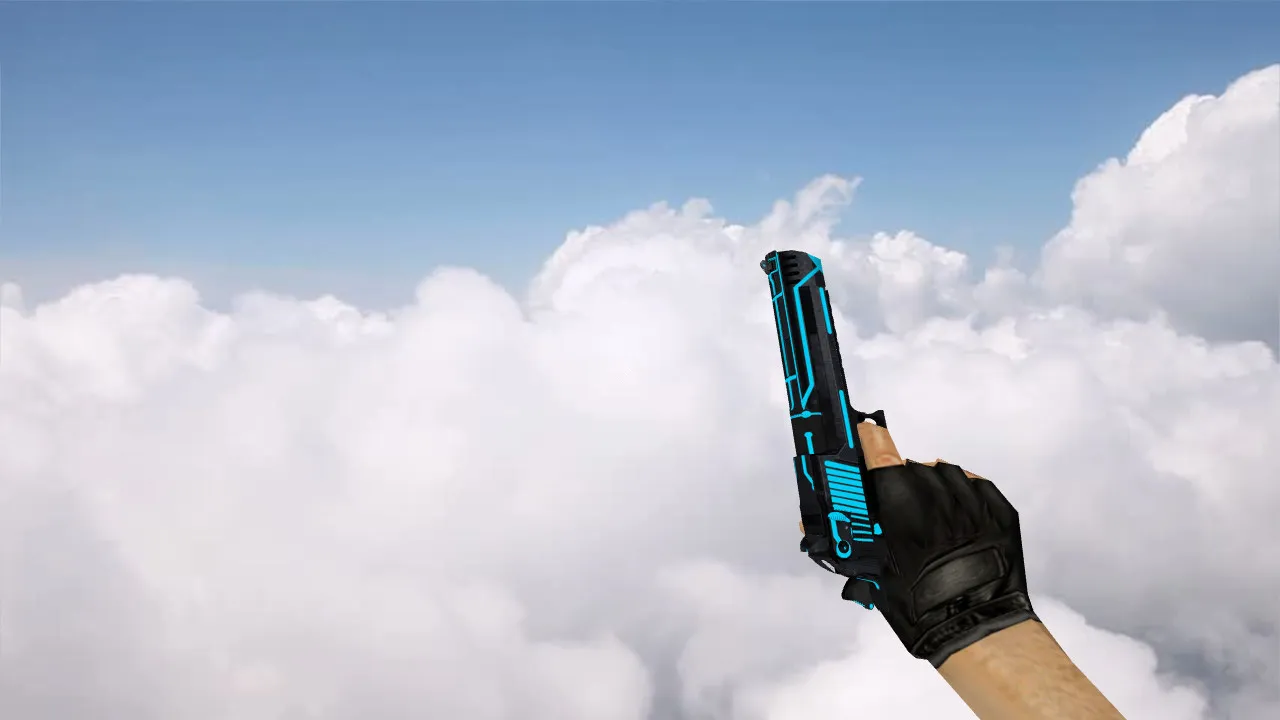 Модель «Deagle Plasmax» для CS 1.6 - оружие с оригинальным оформлением - скриншот 2