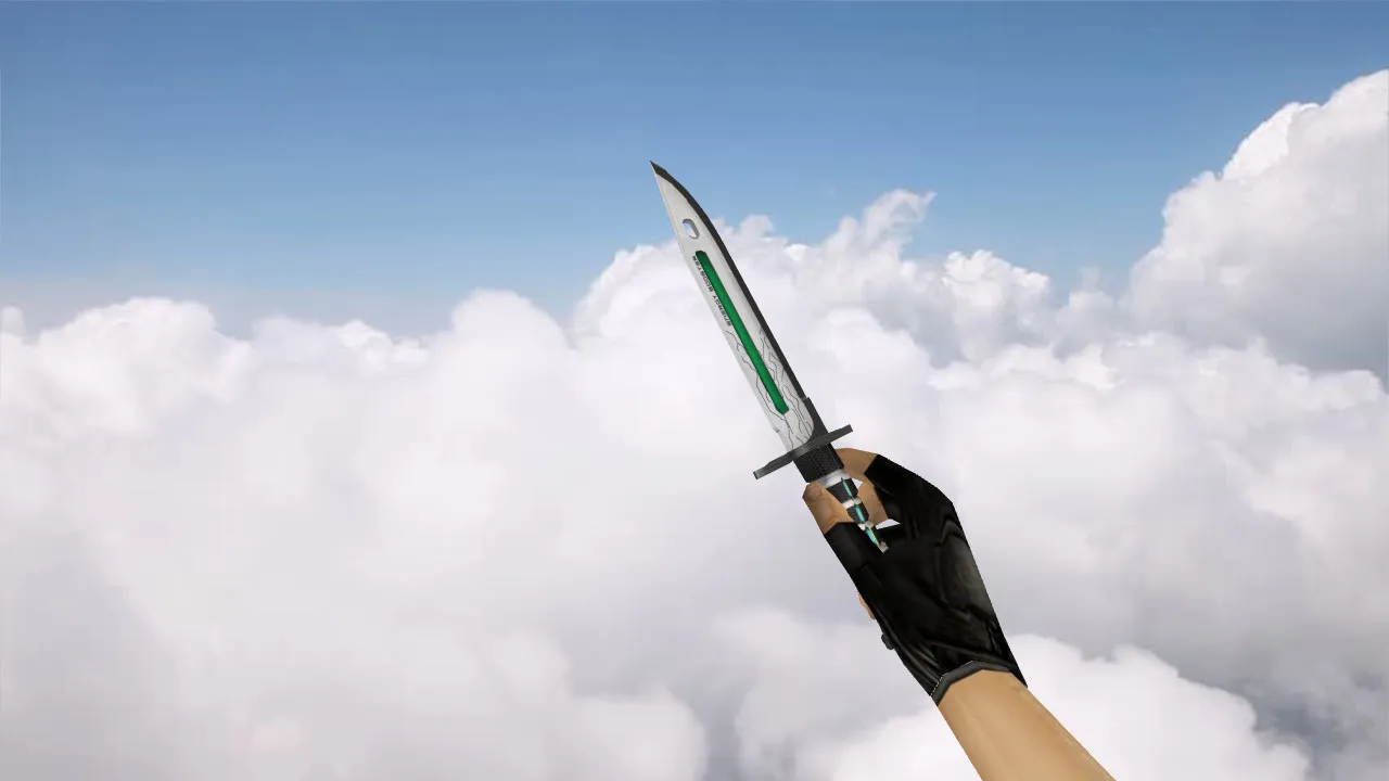 Модель «Bayonet Galant» (v_/p_/w_) для CS 1.6: звук, анимация осмотра и текстуры ножа - скриншот 2