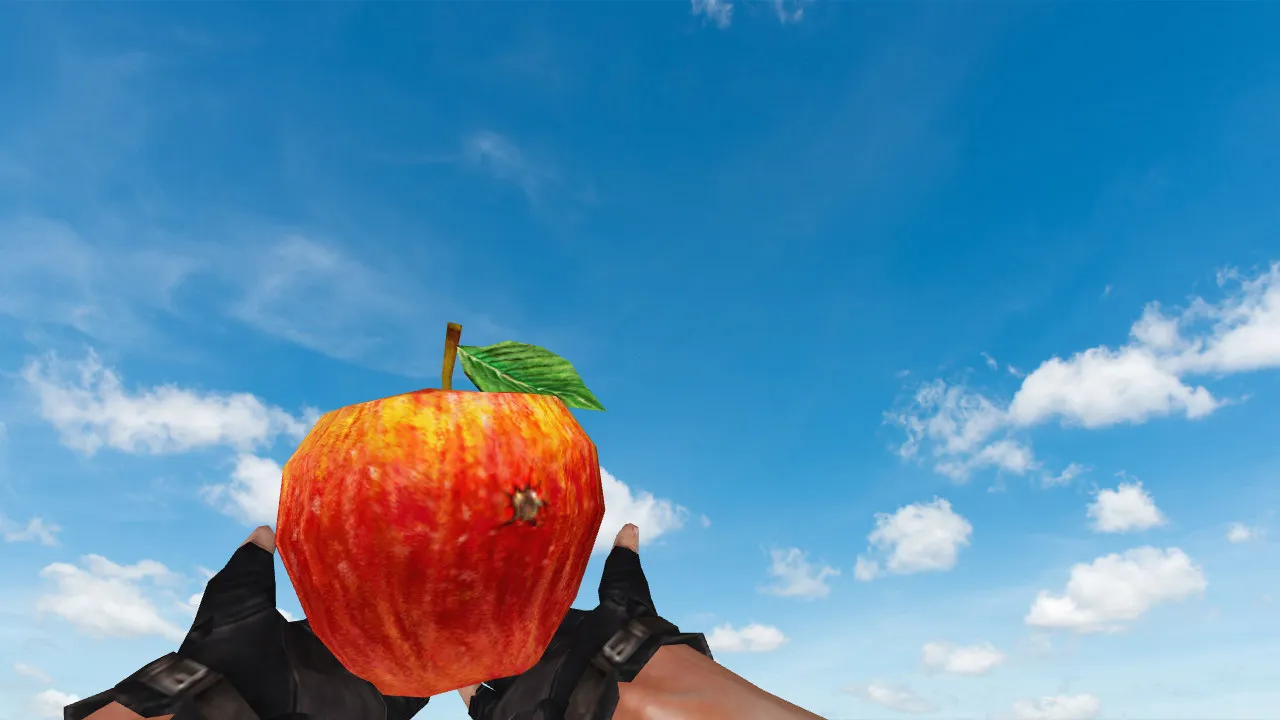 Модель «Arrow Apple» для CS 1.6: гранаты v_, p_, w_ модели, звуки, анимация осмотра - скриншот 3