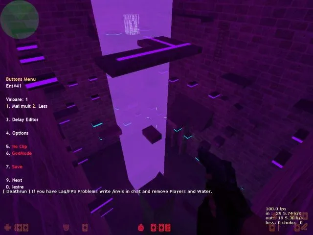 deathrun_hdr для CS 1.6: Deathrun-карта, ловушки, .nav для ботов и оптимизация производительности - скриншот 3