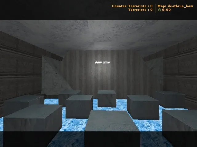 deathrun_bom для CS 1.6: deathrun-карта, роли CT/T, маршруты и ключевые точки раунда - скриншот 3